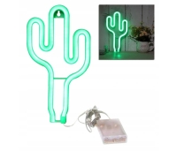 Dekoratiivne kaktusekujuline LED-lamp