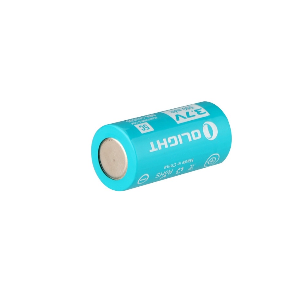 550mAh 16340 Li-ion aku (Olight).