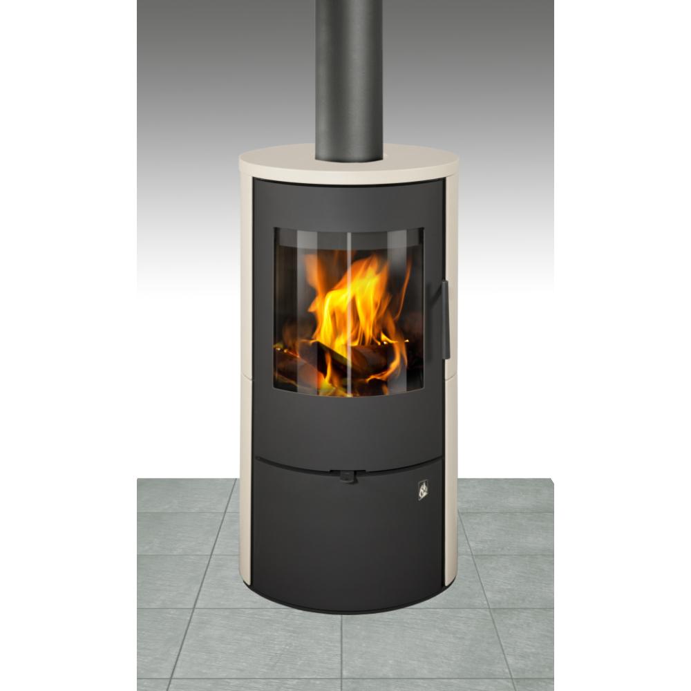 Kamin EVORA 01 täis keraamika ,  4KW, kõrgus 996mm