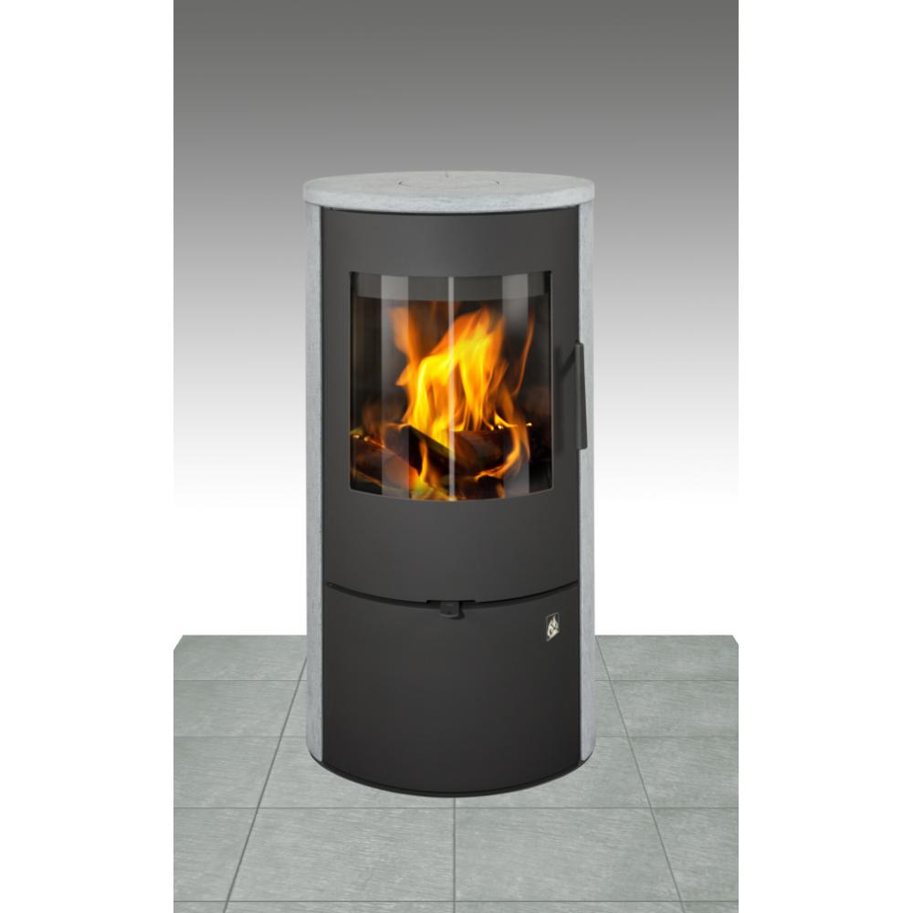 Kamin EVORA 02 KIVI ,  4KW, kõrgus 996mm