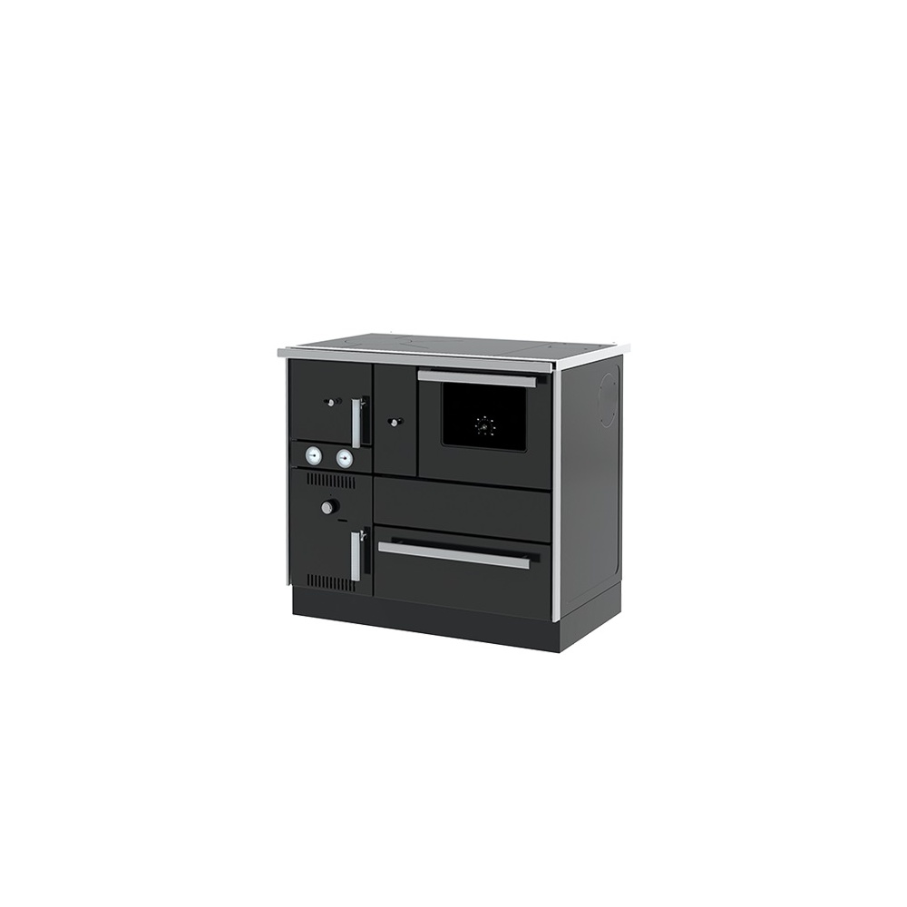 Keskküttepliit Alfa Term 27,must  (PAREM) 27KW