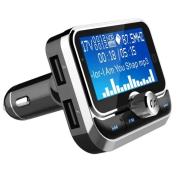 Auto FM-saatja puldiga 2×USB-A 12v 24.webp