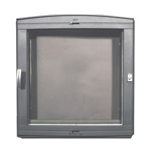 HTT501Kaminauks/Ahjuuks, hall, Sisemõõt:410x410mm, Välismõõt:503x525mm