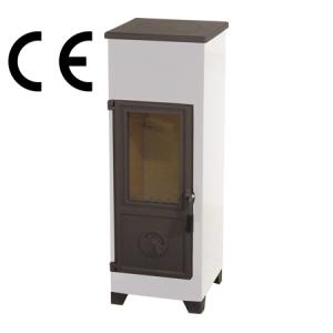 Kamin HTT KORPI STOVE, Valge, 315 x 330  mm, 7 KW, kõrgus 875 mm