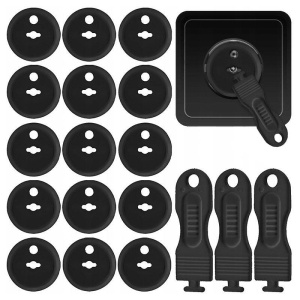Lapsekaitse pistikupesale , must, 15tk