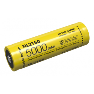 5000mAh 21700 Li-ion aku (Nitecore).