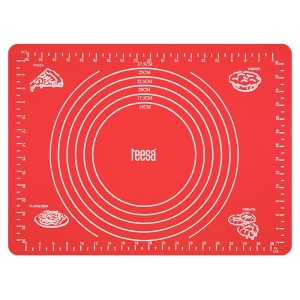 TEESA Silikoonmatt 40x30 cm punane