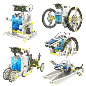 Õpperobotite komplekt , 14 in 1, Solar