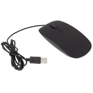 Õhuke optiline hiir. USB, must