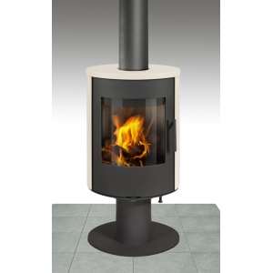 Kamin EVORA T 01 KERAAMIKA ,  4KW, kõrgus 997mm