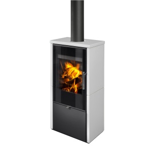 Kamin LAREDO F 01 KERAAMIKA,  4KW, kõrgus 996mm