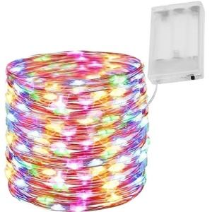 100 LED traadiga lampi ,  mitmevärviline 