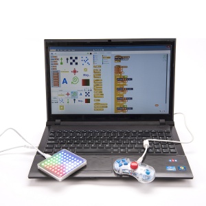 Scratch LED vikerkaaremaatriks