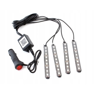 RGB LED-valgustite komplekt autole
