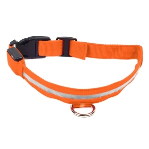  LED kaelarihm helendav 34-42 cm oranž