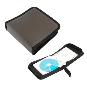 Ümbris 40 CD/DVD-le, pruun