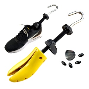 Tugevast plastikust kingapuu reguleeritav 26cm - 30,5cm