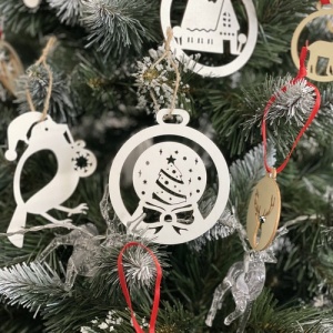 Puidust jõuluehted - 20 tk