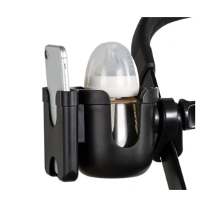 Topsihoidja, telefonihoidik, pudelihoidja lapsevankrile.