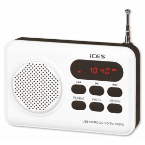 Kaasaskantav raadio LENCO IMPR-112, valge