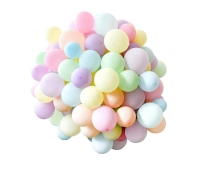 Värvilised õhupallid, paatellsegu, 70tk