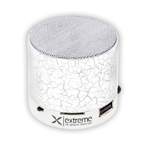  Extreme  FLASH bluetooth kõlar fm raadio  valge 