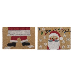 Jalamatt PVC Jõuluvana Kookoskiud (60 x 40 x 1,5 cm) 2 tk
