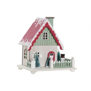 JÕULUEHE DKD HOME DECOR PUIT MAJA (15.5 X 10 X 16 CM)
