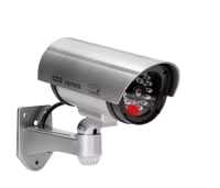 Dummy CCTV  Valekaamera ( valve kaamera imitatsioon) hõbedane