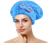  Müts juuste kuivatamiseks-sinine
