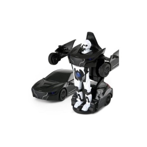Mini Transformer (auto-robot) must/valge