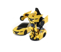 Mini Transformer (auto-robot) kollane