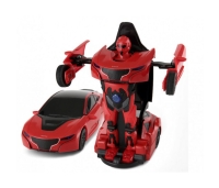 Mini Transformer (auto-robot) punane