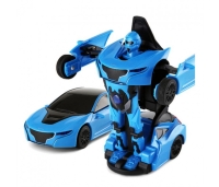 Mini Transformer (auto-robot) sinine