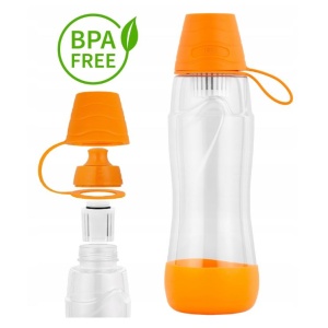 TEESA puhta vee filtripudel 0.550 L oranž