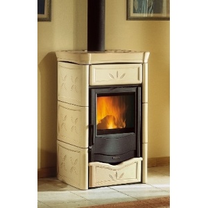 Kamin NICOLETTA 8KW kõrgus 980mm. Beež