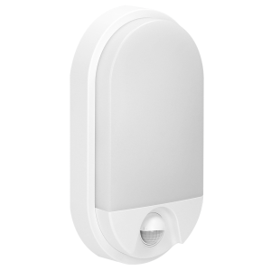 LED aialamp , 10W, liikumisanduriga. Valge ja must