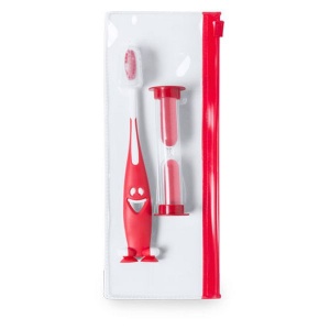 ORAL CARE KOMPLEKT LASTELE (3 PCS) , punane