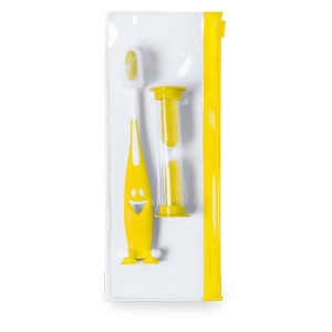 ORAL CARE KOMPLEKT LASTELE (3 PCS) , Kollane