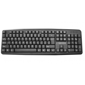  Klaviatuur Keyboard USB Black