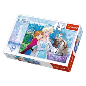 Frozen tegelased puzzle 30 tk 