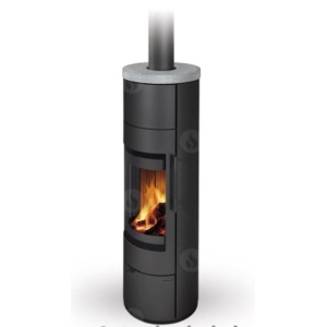 Kamin ALEA 02 A kivi salvestav. 5kW kõrgus 1584 mm