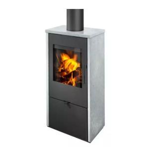 Kamin ALPE F 02 KIVI,  8KW, kõrgus 996mm