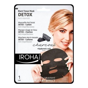 Näopuhastaja (mask) Detox Charcoal Black Iroha