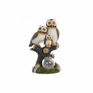 PÄIKESELAMP DKD HOME DECOR ÖÖKULLIPERE 15 X 14 X 25 CM