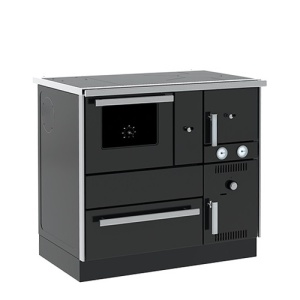 Keskküttepliit Alfa Term 27,must  (VASAK) 27KW