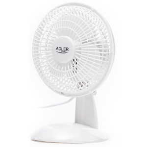 Lauaventilaator, 15 cm, valge