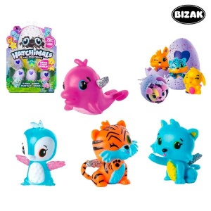 MAAGILINE MUNA LOOMAGA HATCHIMALS BIZAK (4 tk)