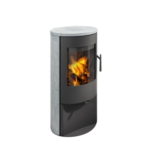 Kamin ALPERA E 02 KIVI,  8KW, kõrgus 996mm