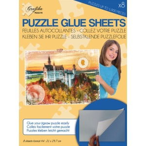 Puzzle liimilehed x8 tk.